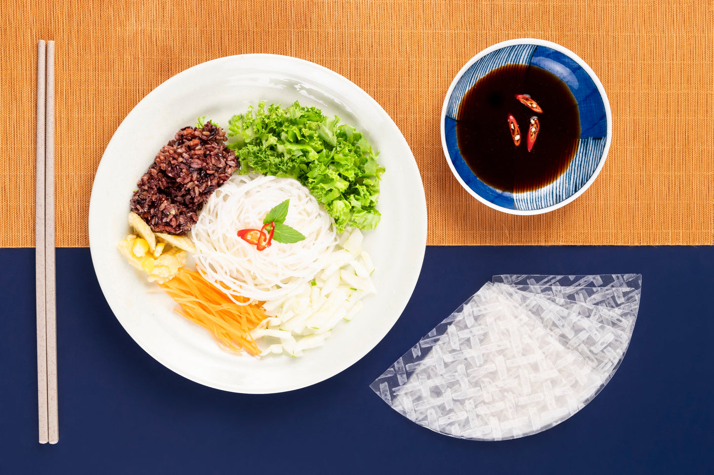Bún gạo hữu cơ 210G - Viet Haus