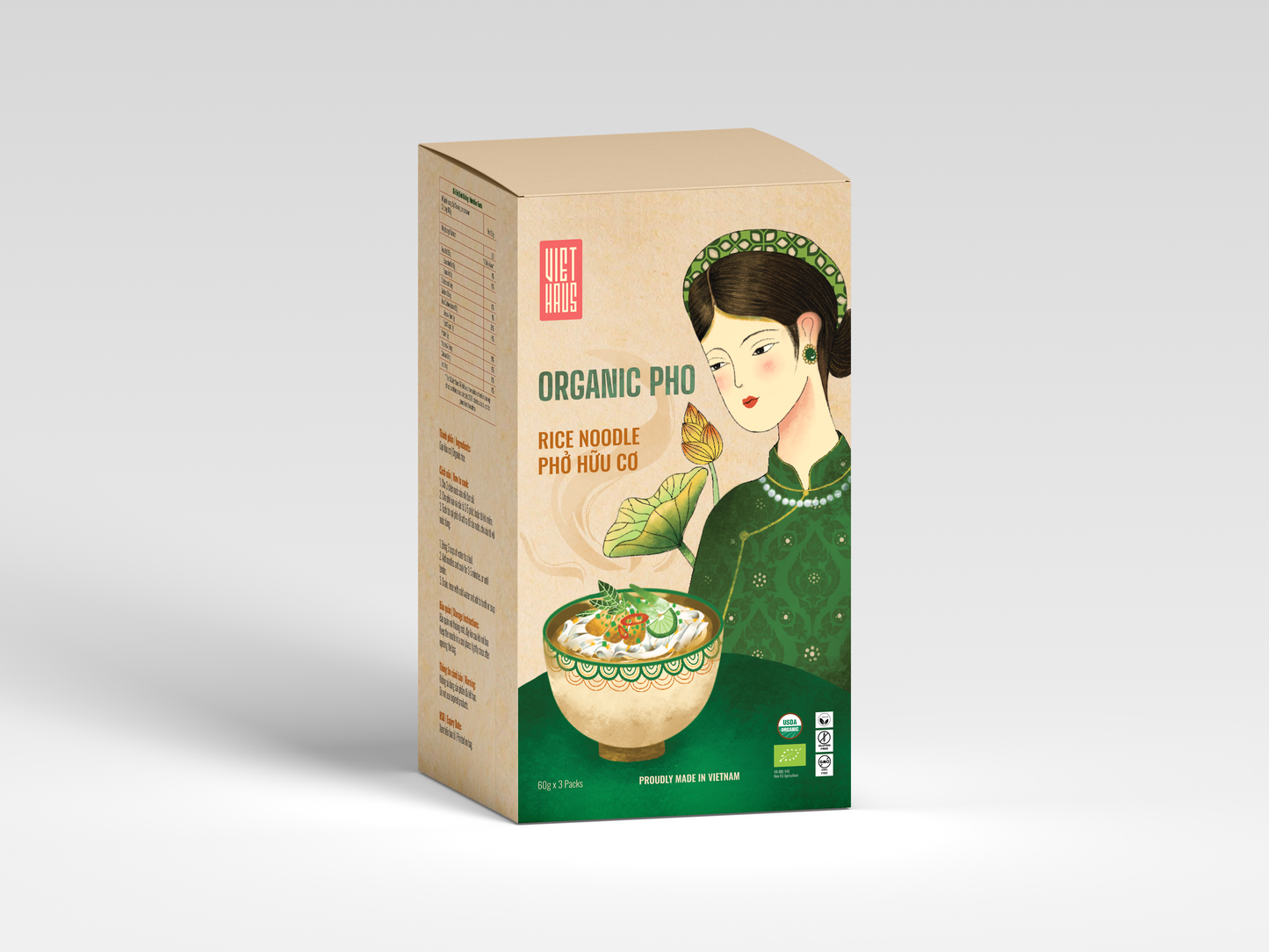Phở hữu cơ 180G - Viet Haus